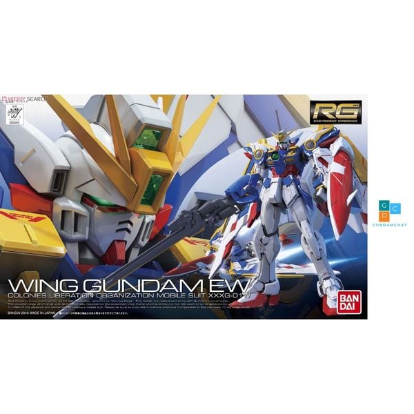  RG-20 Gundam WING Gundam EW 1/144 Scale Kit 
