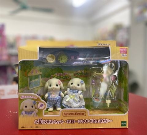  Sylvanian Families Flora Rabbit Family DF-25 
