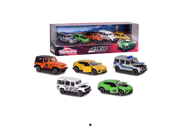 Bộ 5 Xe Mô Hình MAJORETTE SUV 5 Pieces Giftpack