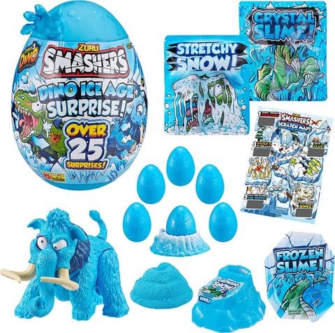 TRỨNG ZURU KHỦNG LONG LỚN Dino Ice Age 24 chi tiết 