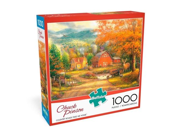  Chuck Pinson Escapes Country Roads Take Me Home 1000 Piece Jigsaw Puzzle 