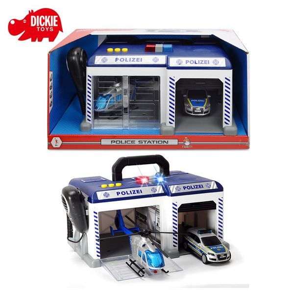  203716012-038 Tram cảnh sát kèm bộ đàm Dickie Toys 