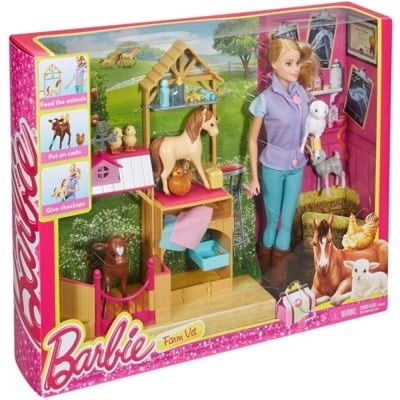  Do choi bac si thu y Barbie DHB71 