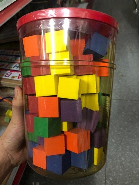  Hands-On Soft™ One- Inch Color Cubes, Set of 102 