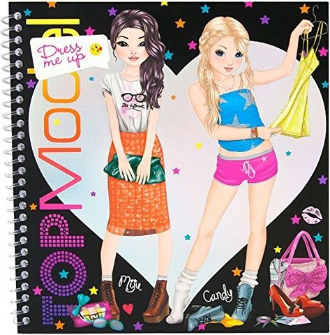  TM47999 BST dán stickers và tô màu thiết kế thời trang TopModel 
