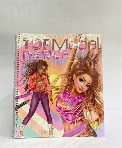 BST Thiết Kế Thời Trang DANCE Colouring Book TOPMODEL TM011877 