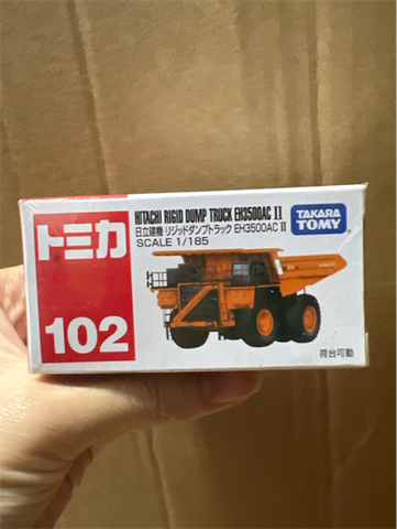  Tomica 102 - Hitachi Rigid Dump Truck 