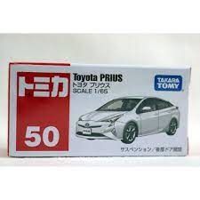  Tomica 50 Toyota Prius mau trang bac 