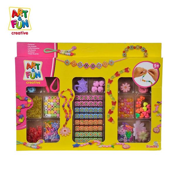 Đồ Chơi Xâu Chuỗi Hạt Cho Bé A&F Beadset, 2-ass. (2,5 x 35 x 26,5 cm)