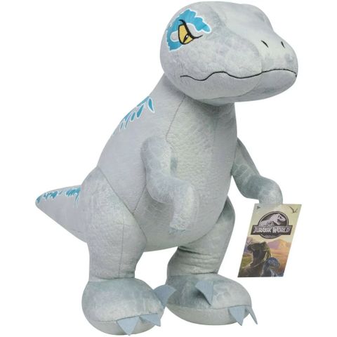  Khủng long nhồi bông Jurassic World Extra Large Plush Blue, 16-inch Dinosaur Stuffed Animal 