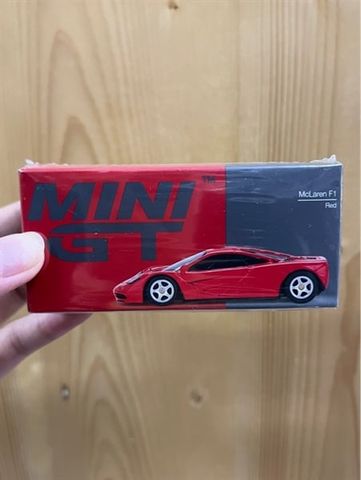  Xe mô hình MINI GT 1/64 McLaren F1 Red Left Handle 