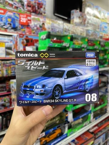  Tomica Premium Unlimited 08 Fast and Furious BNR34 SKYLINE GT-R 