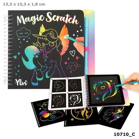  BST Thiết Kế Thời Trang Ylvi & The Minimoomis Mini Magic Scratch Book TOPMODEL TM010710 