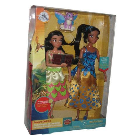  Disney Elena of Avalor Deluxe Singing Doll Set 11'' with 10'' Isabel 