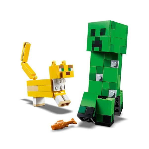  LEGO 21156 Bigfig Creeper and Ozelot 