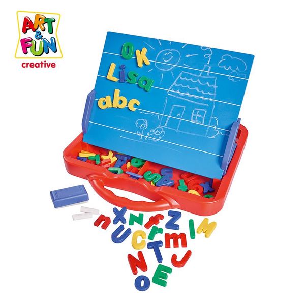 Bảng Chữ Cái Cho Bé Art & Fun ABC Magnetic Board in Case