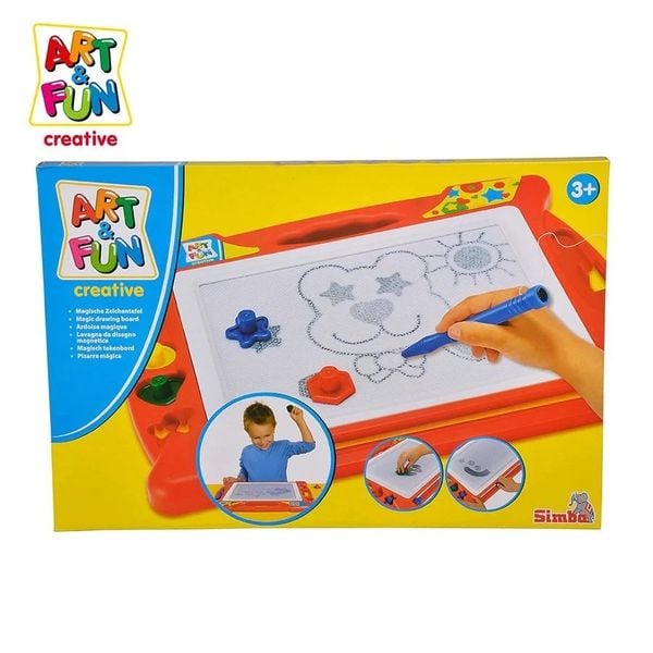 Bảng Vẽ Tự Xóa Cho Bé Art & Fun Magic Drawing Board