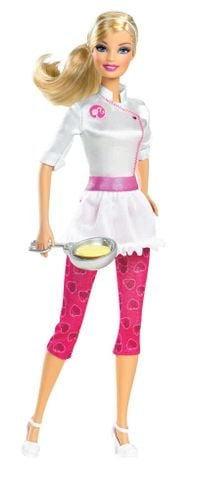  Chị em Barbie đầu bếp bánh kếp 