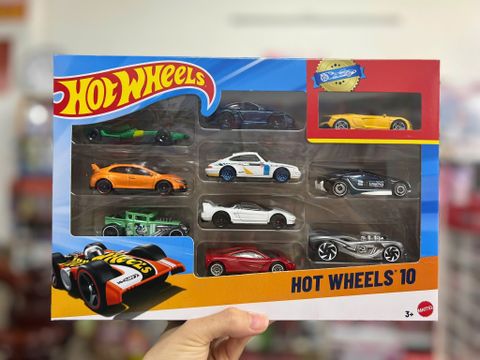  54886 Bộ 10 mô hình siêu xe Hot Wheels 