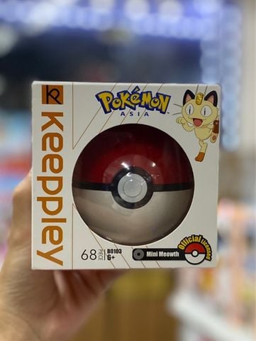  Đồ chơi lắp ráp Pokemon B0103 Mini Meowth ( 68 chi tiết) 