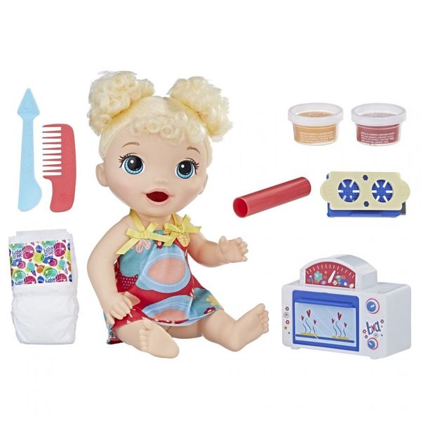 Bé búp bê Baby Alive E1947 Bé Emma Ăn Bánh Nướng