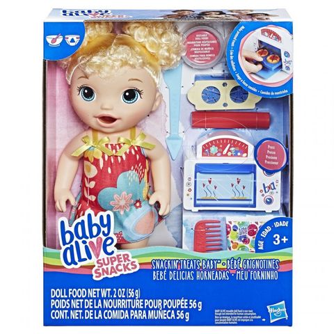  Bé búp bê Baby Alive E1947 Bé Emma Ăn Bánh Nướng 