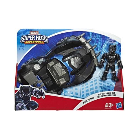  SET MÔ HÌNH VÀ XE BLACK PANTHER ROAD RACER 