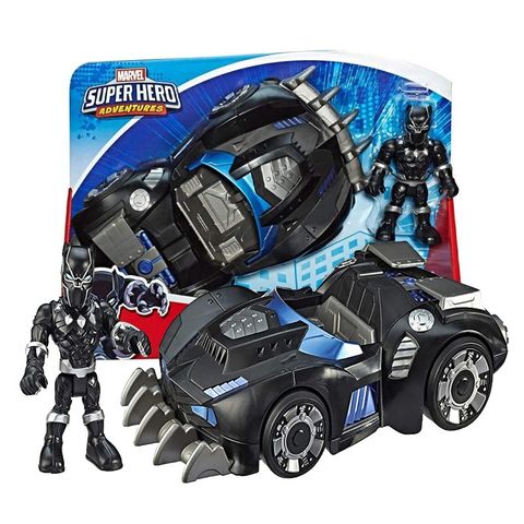  SET MÔ HÌNH VÀ XE BLACK PANTHER ROAD RACER 