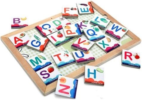  Bộ Alphabet chữ cái chủ đề hoa quả Poomko A03.2 