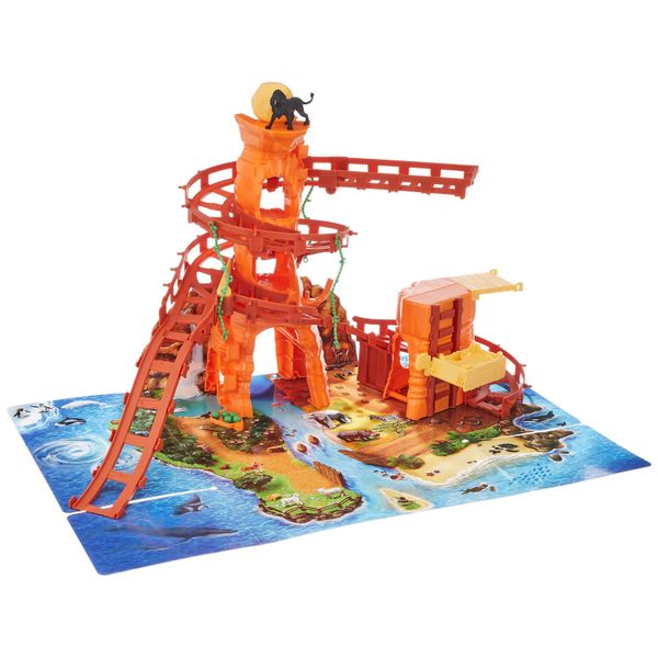 Bộ Ania tháp Động vật trên đảo Mountain Island (tặng 1 sư tử đen)