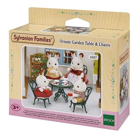  Bộ Bàn Ghế Sylvanian Families EP-4507 Ornate Garden Table & Chairs 