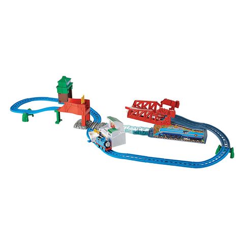  Bộ đường ray đua nhảy vượt cầu Thomas & Friends DFL93 Fisher Price 