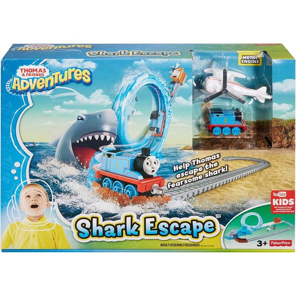 Bộ đường ray xe lửa thám hiểm cá mập Thomas & Friends DVT12