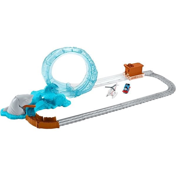 Bộ đường ray xe lửa thám hiểm cá mập Thomas & Friends DVT12