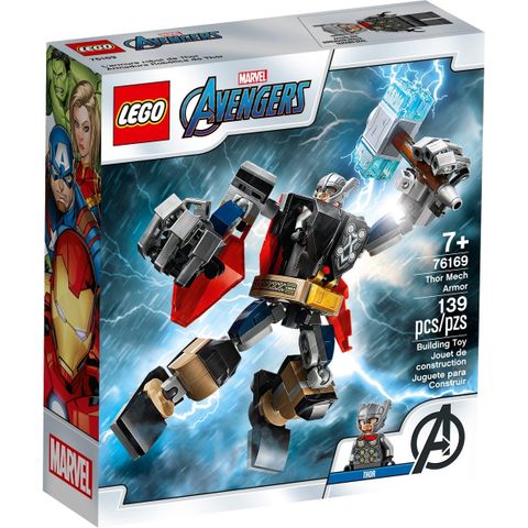  Bộ Lego Marvel Avengers 76169 Chiến Giáp Thần Sấm Thor 