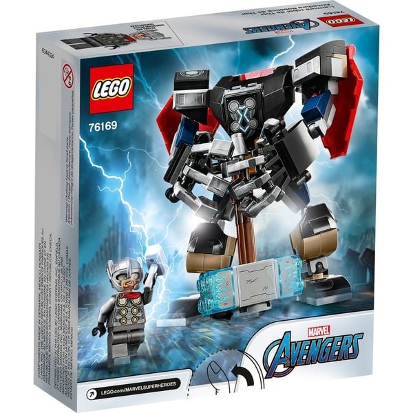 Bộ Lego Marvel Avengers 76169 Chiến Giáp Thần Sấm Thor