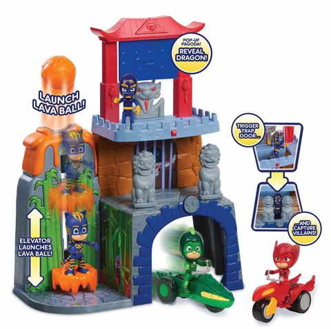  Bộ Mô Hình Ngọn Núi Pj Masks Mystery Mountain Playset 