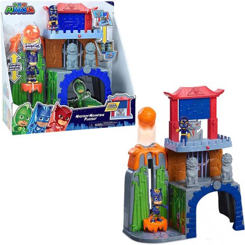  Bộ Mô Hình Ngọn Núi Pj Masks Mystery Mountain Playset 