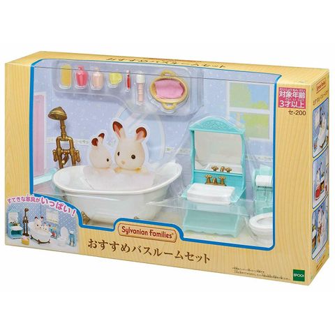  Bộ Phòng tắm Gia đình Bathroom Set SE-200 Epoch Calico Critters 