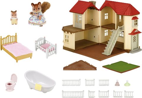  Bộ Quà tặng Nhà phố sáng đèn Set F Sylvanian Families EP-2748 