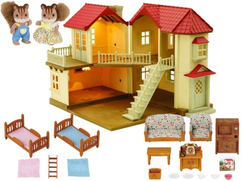  Epoch Sylvanian Bộ quà tặng nhà phố sáng đèn set G EP-3644 