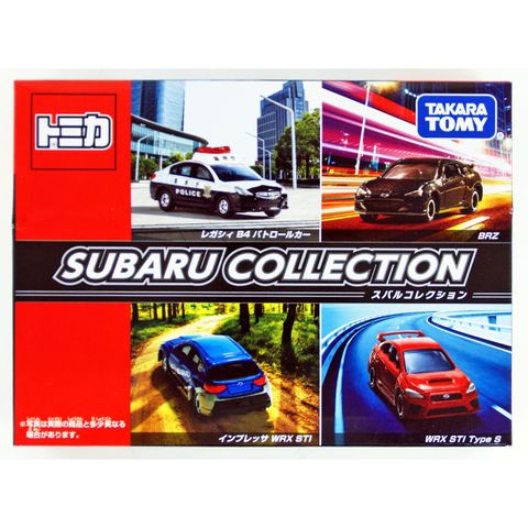  Bo suu tap 4 xe Subaru Tomica 