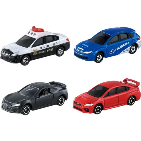  Bo suu tap 4 xe Subaru Tomica 