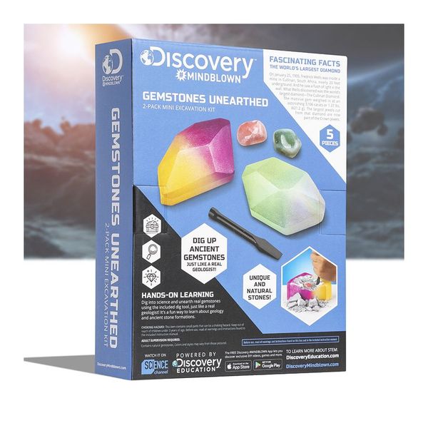 Bộ đồ chơi Discovery khảo cổ truy tìm đá quý 2pc