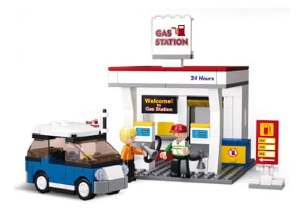 Bộ lắp ráp trạm xăng Sluban M38-B0568