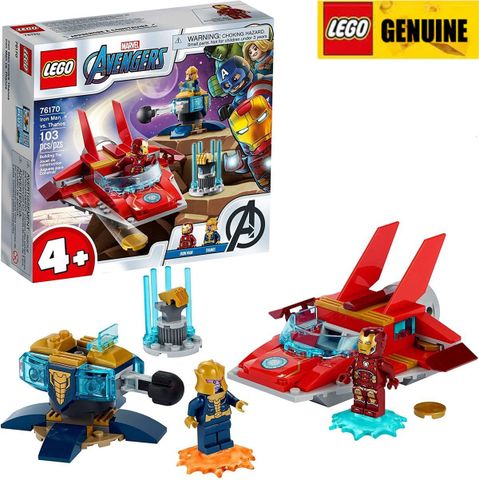  Bộ lego Avengers 76170 Người sắt & Thanos 