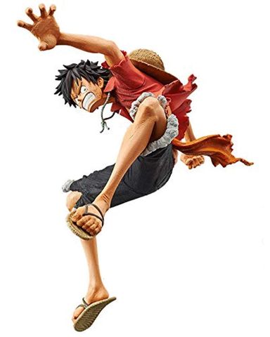  Nhân vật đồ chơi mô hình Luffy Banpresto Onepiece Movie King of Artist The Monkey D có chân đế 