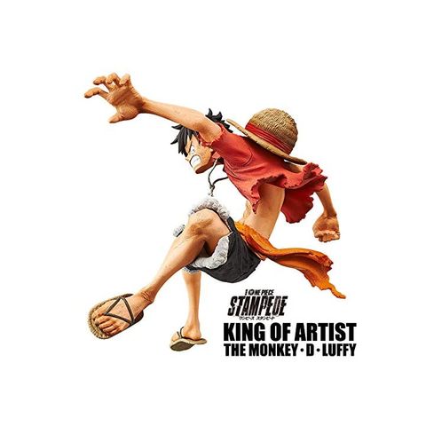  Nhân vật đồ chơi mô hình Luffy Banpresto Onepiece Movie King of Artist The Monkey D có chân đế 