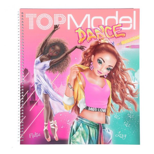 BST thiết kế chủ đề Dance kèm sticker Topmodel 11453