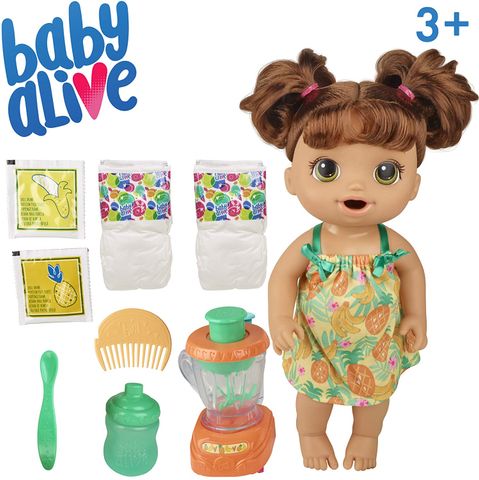  Búp bê Baby Alive E6944 Bé Juicy Và Máy Xay Sinh Tố 